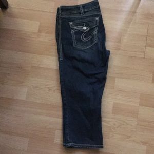 Silver suki surplus capri W36